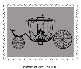 Carriage in Silhouette 