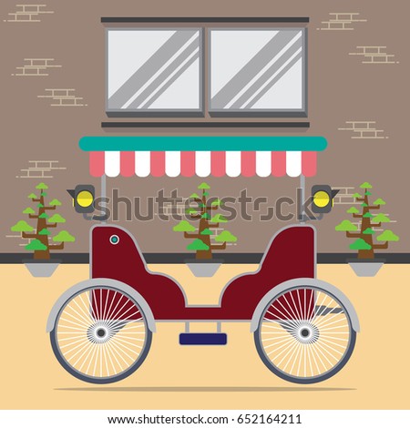 carriage in town