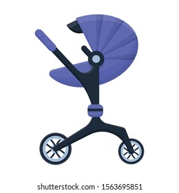 Carriage vector icon.Cartoon vector icon isolated on white background carriage.