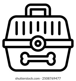 Carrier cats equipment icon illustration
