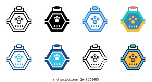 Carrier icon set multiple style collection 
