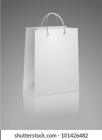 Carrier Paper Bag White