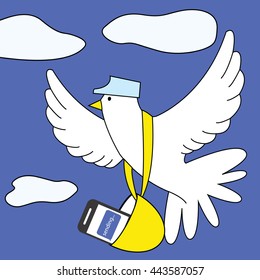 Carrier pigeon