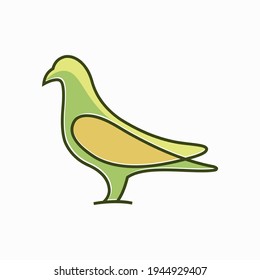 carrier pigeon design vector illustration