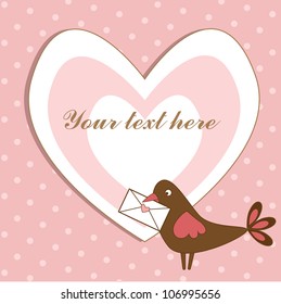 carrier pigeon (vector)