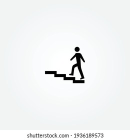 carrier success path icon design vector 