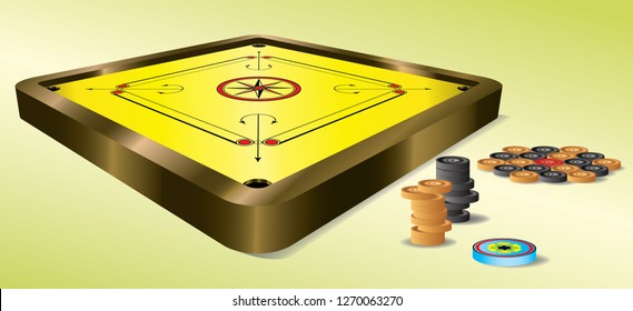 Carrom Coins Images Stock Photos Vectors Shutterstock