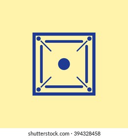 Carrom Board icon.