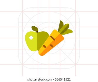 Carrot and apple