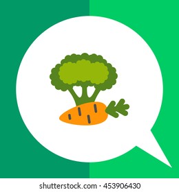 Carrot and broccoli curd