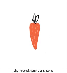 carrot clip art , carrot icon, vector eps 10 carrot , vegetable clip art, carrot sticker, children wear print