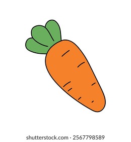 Carrot coloring pages. Trace and color carrot. Coloring page carrot to be colored the coloring book for kids. Educational worksheet. Carrot tracing worksheet. Kindergarten and preschool activity. 