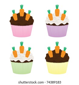 Carrot cupcakes
