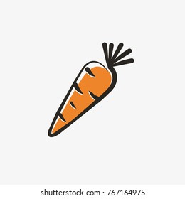 carrot cute doodle icon