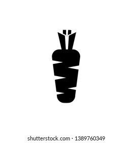 Carrot design icon vector design  template