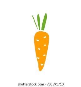 carrot doodle icon