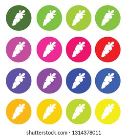 carrot flat icon