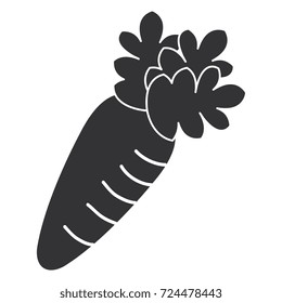 carrot fresh vegetable icon