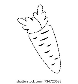 carrot fresh vegetable icon