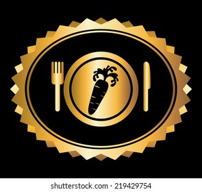 carrot  graphic design , vector illustration