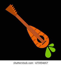 Carrot guitar
