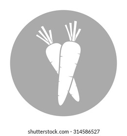 Carrot icon.