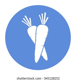 Carrot icon.