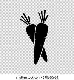 Carrot icon.