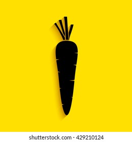 Carrot icon.