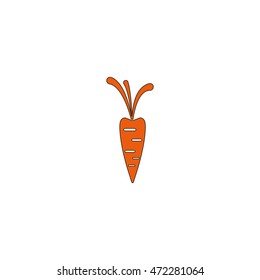 Carrot icon.