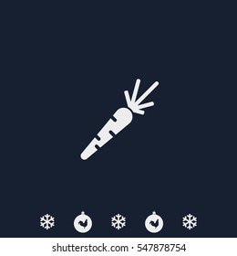 Carrot icon.