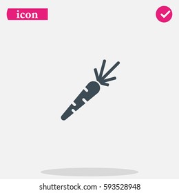 Carrot icon.