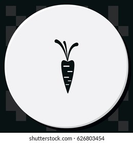 Carrot icon.