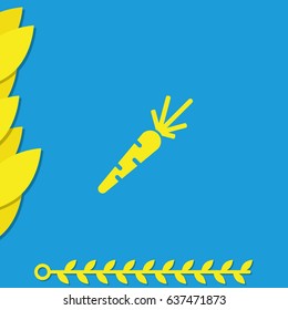 Carrot icon.
