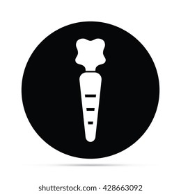 Carrot Icon Circle Icon