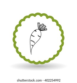 carrot icon design , vector illustration