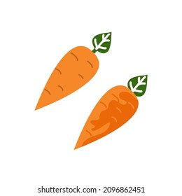 carrot icon design vector templates white on background