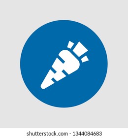  Carrot icon. Editable  Carrot icon for web or mobile.