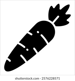 Carrot Icon Element For Design