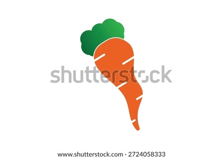 carrot icon, fresh vegetable carrot icon, carrot icon on a white background