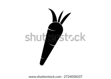 carrot icon, fresh vegetable carrot icon, carrot icon on a white background