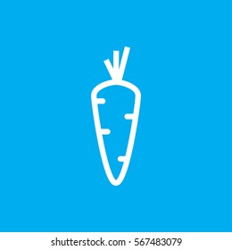 carrot icon illustration isolated vector sign symbol