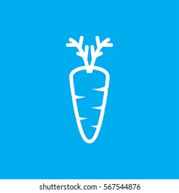 carrot icon illustration isolated vector sign symbol