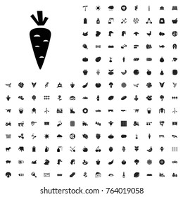 Carrot icon illustration isolated vector sign symbol. agriculture icons set for web and mobile.