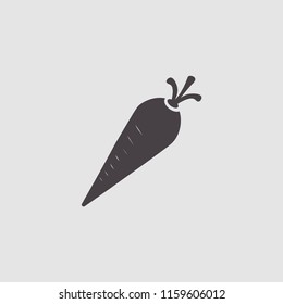 carrot icon illustration vector 