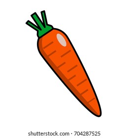 Carrot Icon Isolate