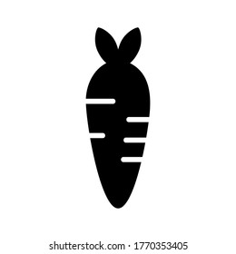 carrot icon or logo isolated sign symbol vector illustration - high quality black style vector icons
