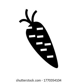 carrot icon or logo isolated sign symbol vector illustration - high quality black style vector icons
