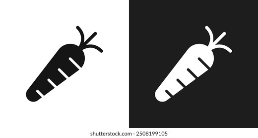 Karotten-Symbol Logo Set Vektor