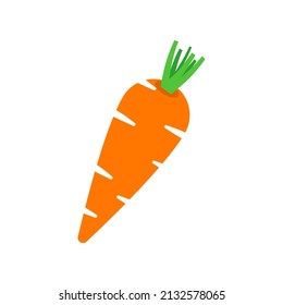 carrot icon on white background.